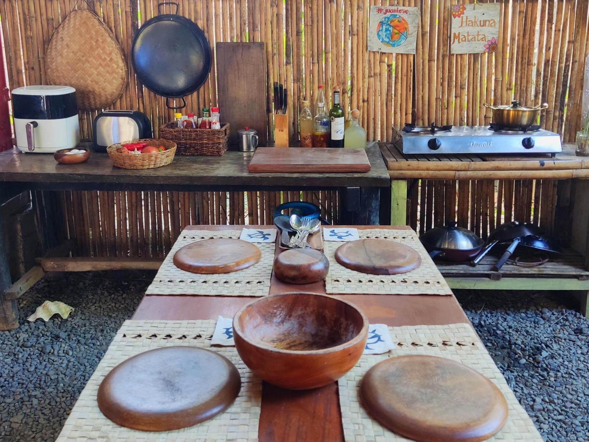 Lazy Juan Beach House Nacpan El Nido Ngoại thất bức ảnh