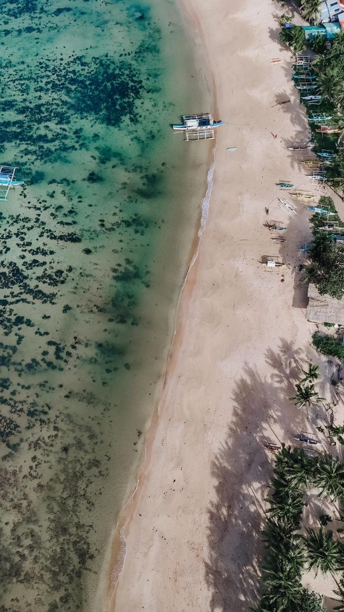 Lazy Juan Beach House Nacpan El Nido Ngoại thất bức ảnh