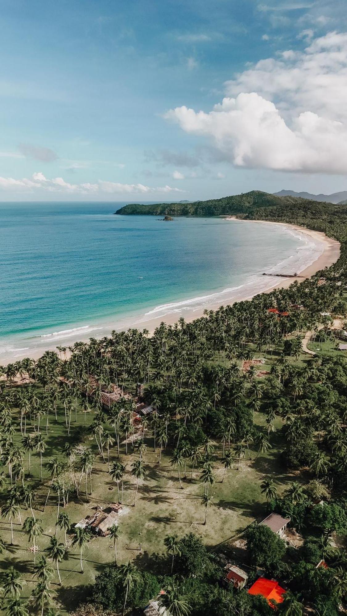 Lazy Juan Beach House Nacpan El Nido Ngoại thất bức ảnh